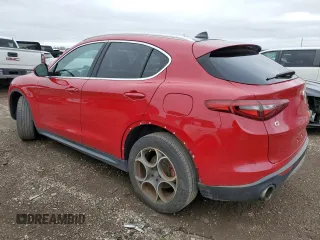 2018 Alfa Romeo Stelvio Ti z VIN ZASFAKBN7J7B80170, wystawiony jako Copart lot #53367875 z przebiegiem 94 603 mil mil oraz Czysty tytuł • Clean title. Historia ofert i sprzedaży dostępna na DreamBid. Obrazek 2.