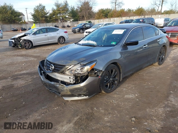2018 Nissan Altima SV with VIN 1N4AL3APXJC296000, listed as a IAAI auction lot 41136829 with 53,975 mi miles and . Bid and sale history available at carsss.com. Image 2.
