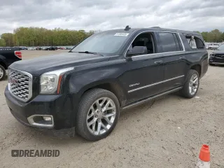 2018 GMC Yukon XL Denali with VIN 1GKS2HKJ5JR328118, listed as a Copart auction lot 51580435 with 86,463 mi miles and Salvage Title. Bid and sale history available at carsss.com. Image 1.