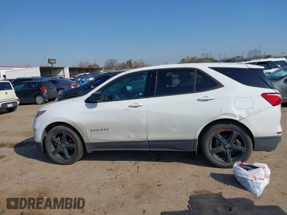 2020 Chevrolet Equinox LT with VIN 2GNAXLEX1L6103082, listed as a IAAI auction lot 41698089 with 91,582 mi miles. Bid and sale history available at carsss.com. Image 14.