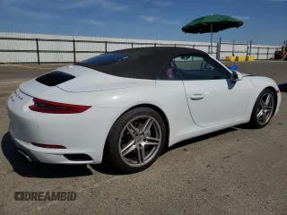 2018 Porsche 911 Carrera with VIN WP0CA2A90JS138078, listed as a Copart auction lot 57604435 with 32,841 mi miles and Salvage title. Bid and sale history available at DreamBid. Image 3.