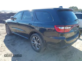 2020 Dodge Durango GT with VIN 1C4RDHDG8LC259081, listed as a IAAI auction lot 41315316 with 151,210 mi miles and . Bid and sale history available at DreamBid. Image 3.