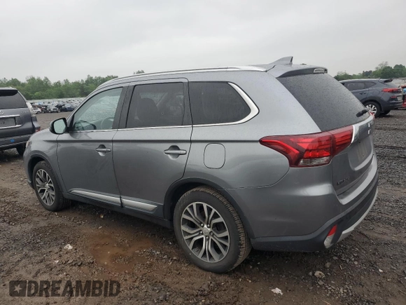 2017 Mitsubishi Outlander SE with VIN JA4AZ3A36HZ049029, listed as a Copart auction lot 57255725 with 89,275 mi miles and Salvage title. Bid and sale history available at DreamBid. Image 2.