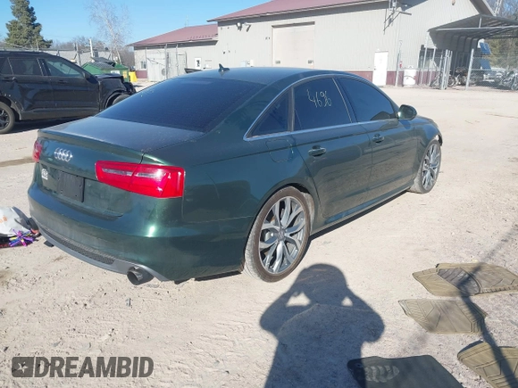 2012 Audi A6 Prestige with VIN WAUHGAFC8CN160010, listed as a IAAI auction lot 41794692 with 117,897 mi miles and . Bid and sale history available at DreamBid. Image 4.