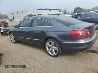2011 Volkswagen CC with VIN WVWHN9AN5BE739809, listed as a Copart auction lot 54607385 with 124,389 mi miles and Salvage Title. Bid and sale history available at DreamBid. Image 2.