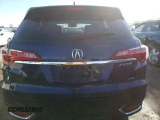 2017 Acura RDX w/Technology Pkg with VIN 5J8TB4H51HL037858, listed as a Copart auction lot 40484883 with 40,778 mi miles. Bid and sale history available at carsss.com. Image 6.
