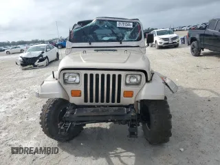 1995 Jeep Wrangler S with VIN 1J4FY19P8SP236649, listed as a Copart auction lot 81701344 with 172,586 mi miles and Salvage Title. Bid and sale history available at carsss.com. Image 5.