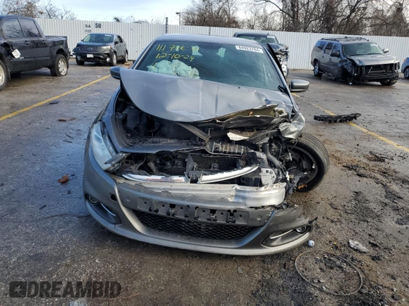 2013 Dodge Dart Limited with VIN 1C3CDFCA1DD241853, listed as a Copart auction lot 84923784 with 166,370 mi miles and Salvage title. Bid and sale history available at DreamBid. Image 5.