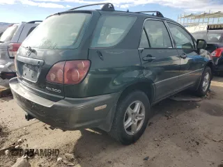 1999 Lexus RX 300 Luxury SUV with VIN JT6HF10U6X0039171, listed as a Copart auction lot 80167354 with 222,195 mi miles and Salvage Title. Bid and sale history available at carsss.com. Image 3.