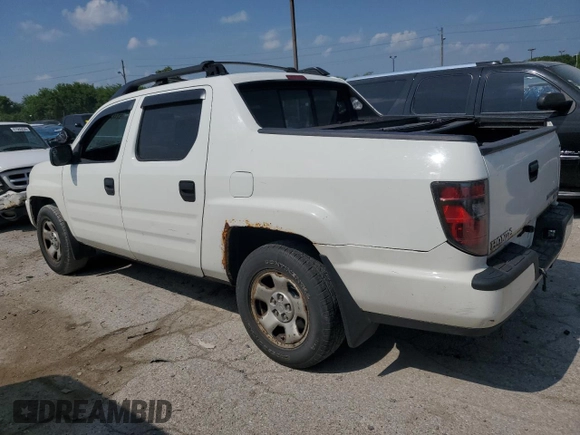 2012 Honda Ridgeline RT with VIN 5FPYK1F25CB451496, listed as a Copart auction lot 62484395 with 169,044 mi miles and Salvage title. Bid and sale history available at DreamBid. Image 2.