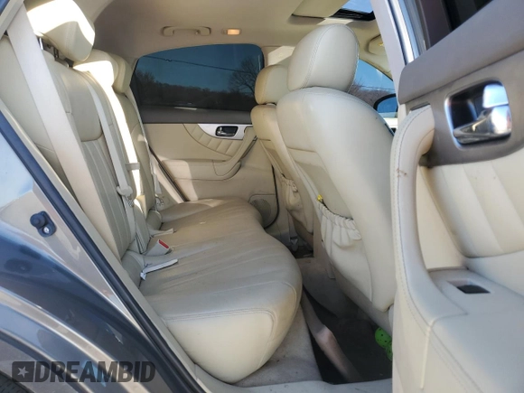2016 Infiniti QX70 with VIN JN8CS1MU8GM670655, listed as a Copart auction lot 47000555 with 152,574 mi miles and Salvage Title. Bid and sale history available at DreamBid. Image 12.