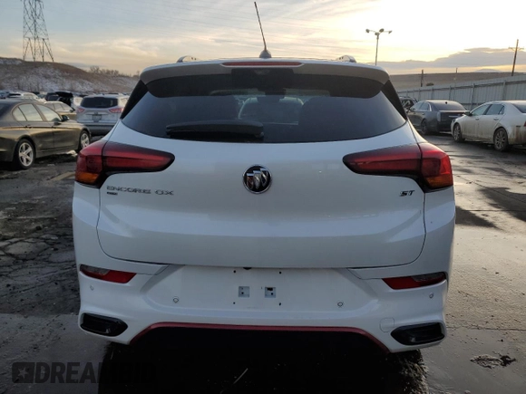 2020 Buick Encore GX Essence with VIN KL4MMGSL3LB113773, listed as a Copart auction lot 45045555 with 54,812 mi miles and Salvage title. Bid and sale history available at DreamBid. Image 6.