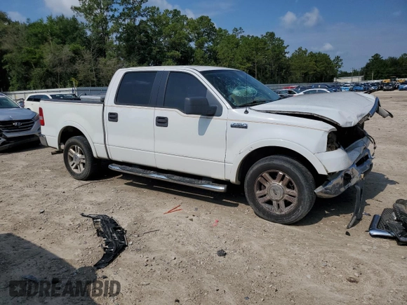 2006 Ford F-150 XLT with VIN 1FTPW12566KA90649, listed as a Copart auction lot 63287565 with 245,951 mi miles and Salvage title. Bid and sale history available at DreamBid. Image 4.