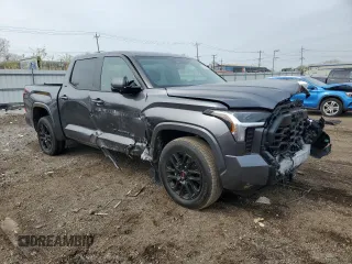 2024 Toyota Tundra SR5 with VIN 5TFLA5DB8RX225497, listed as a Copart auction lot 54444545 with 6,092 mi miles and Salvage title. Bid and sale history available at DreamBid. Image 4.