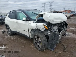 2019 Jeep Compass Latitude with VIN 3C4NJDBB2KT600968, listed as a Copart auction lot 85966874 with Not provided miles and Salvage title. Bid and sale history available at DreamBid. Image 4.