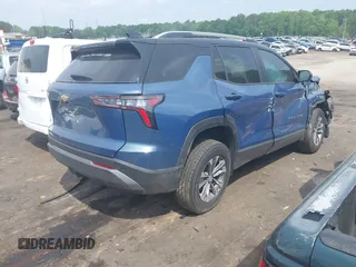 2025 Chevrolet Equinox FWD LT with VIN 3GNAXHEG1SL178520, listed as a IAAI auction lot 42148692 with 5,345 mi miles and . Bid and sale history available at DreamBid. Image 4.