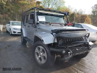 2016 Jeep Wrangler Unlimited 75th Anniversary with VIN 1C4HJWEGXGL149548, listed as a IAAI auction lot 41918007 with 254,655 mi miles. Bid and sale history available at carsss.com. Image 1.