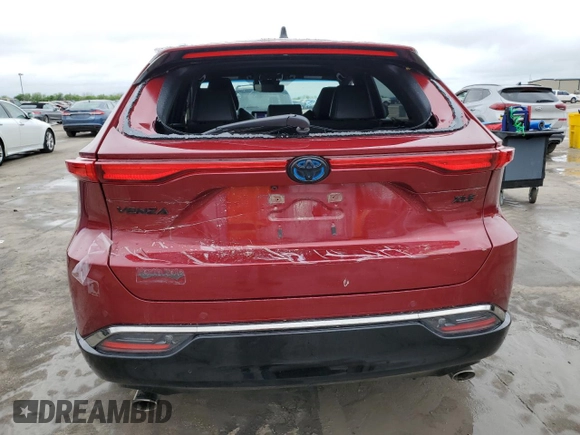 2023 Toyota Venza LE with VIN JTEAAAAH4PJ122386, listed as a Copart auction lot 50275565 with 37,651 mi miles and Clean Title. Bid and sale history available at DreamBid. Image 6.
