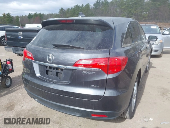 2015 Acura RDX with VIN 5J8TB4H34FL030138, listed as a IAAI auction lot 42027815 with 139,071 mi miles and . Bid and sale history available at carsss.com. Image 4.