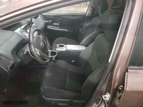 2017 Toyota Prius v Two with VIN JTDZN3EU9HJ074335, listed as a Copart auction lot 44040735 with 86,407 mi miles and Salvage Title. Bid and sale history available at carsss.com. Image 7.