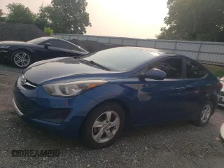 2014 Hyundai Elantra SE z VIN KMHDH4AE3EU182414, wystawiony jako Copart lot #59288015 z przebiegiem 156 824 mil mil oraz Czysty tytuł • Clean title. Historia ofert i sprzedaży dostępna na DreamBid. Obrazek 1.