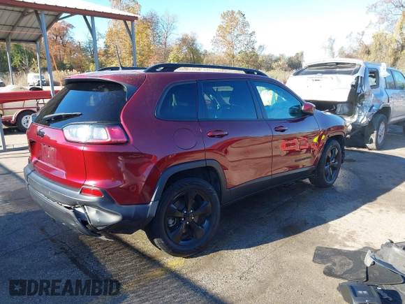 2021 Jeep Cherokee Altitude with VIN 1C4PJMLB1MD178417, listed as a IAAI auction lot 40769358 with 111,542 mi miles. Bid and sale history available at carsss.com. Image 4.