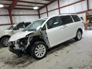 2016 Toyota Sienna Limited with VIN 5TDDK3DC8GS145442, listed as a Copart auction lot 57876145 with 119,209 mi miles and Salvage title. Bid and sale history available at DreamBid. Image 1.