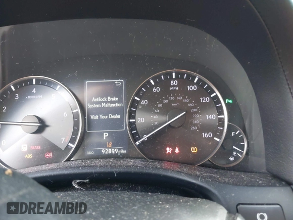 2016 Lexus GS 350 with VIN JTHCZ1BL6GA002483, listed as a IAAI auction lot 42512025 with 92,899 mi miles and . Bid and sale history available at DreamBid. Image 7.