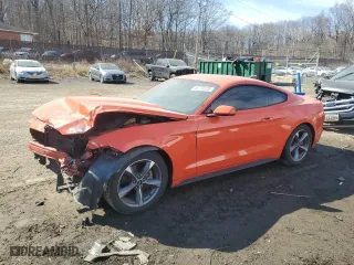 2015 Ford Mustang V6 with VIN 1FA6P8AM6F5312105, listed as a Copart auction lot 46779125 with 62,661 mi miles and Salvage Title. Bid and sale history available at carsss.com. Image 1.