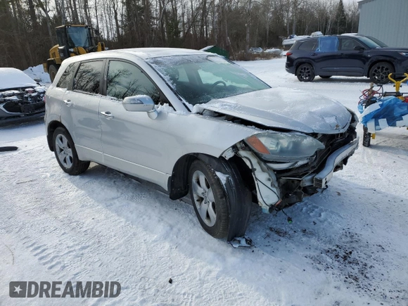 2008 Acura RDX Technology with VIN 5J8TB18588A802607, listed as a Copart auction lot 85135214 with 250,229 mi miles and Salvage Title. Bid and sale history available at carsss.com. Image 4.