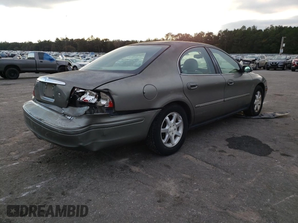 2002 Mercury Sable LS Premium with VIN 1MEFM55S22A636839, listed as a Copart auction lot 85987704 with 120,919 mi miles and Salvage Title. Bid and sale history available at DreamBid. Image 3.
