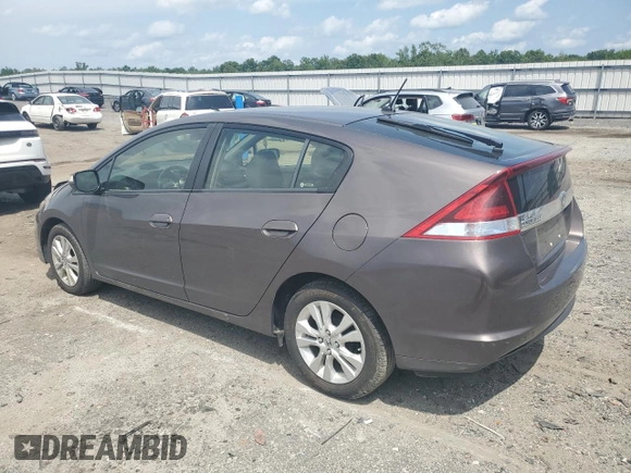 2013 Honda Insight EX with VIN JHMZE2H78DS001282, listed as a Copart auction lot 59076785 with 229,388 mi miles and Clean title. Bid and sale history available at DreamBid. Image 2.