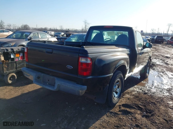 2003 Ford Ranger XL with VIN 1FTYR10UX3PB90662, listed as a IAAI auction lot 41770354 with 91,723 mi miles. Bid and sale history available at carsss.com. Image 4.