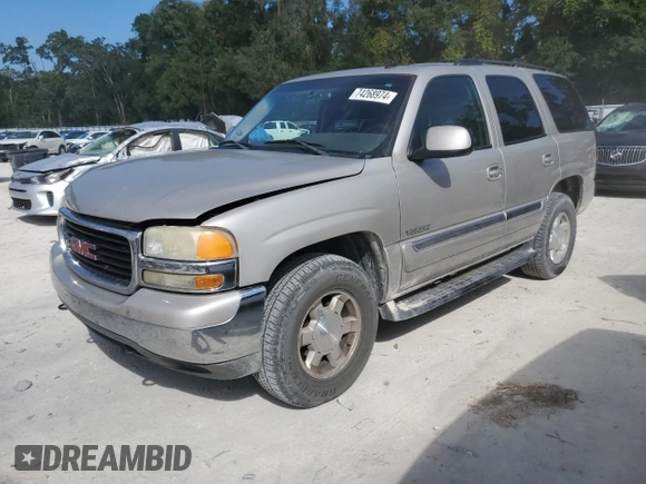 2005 GMC Yukon SLT with VIN 1GKEK13T25R247927, listed as a Copart auction lot 74268974 with 279,316 mi miles and Salvage Title. Bid and sale history available at carsss.com. Image 1.