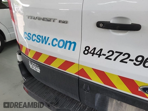 2019 Ford Transit with VIN 1FTYE1YM6KKB28316, listed as a IAAI auction lot 42326125 with 197,035 mi miles and . Bid and sale history available at DreamBid. Image 1.