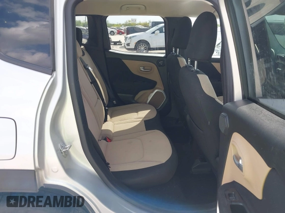 2015 Jeep Renegade Latitude with VIN ZACCJABT3FPC06455, listed as a IAAI auction lot 41974571 with 95,080 mi miles and . Bid and sale history available at DreamBid. Image 8.