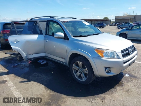 2010 Toyota RAV4 Sport with VIN JTMRK4DV9A5085407, listed as a IAAI auction lot 41824500 with 227,162 mi miles and . Bid and sale history available at DreamBid. Image 1.
