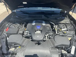 2017 Maserati Ghibli S Q4 with VIN ZAM57RTA4H1234007, listed as a Copart auction lot 52616365 with 35,146 mi miles and Salvage Title. Bid and sale history available at carsss.com. Image 7.