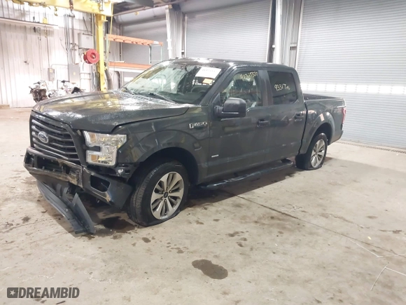 2017 Ford F-150 XL with VIN 1FTEW1EPXHFB64073, listed as a IAAI auction lot 41325557 with 93,317 mi miles. Bid and sale history available at carsss.com. Image 18.