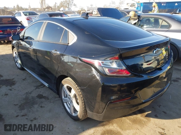 2018 Chevrolet Volt LT with VIN 1G1RC6S51JU158876, listed as a IAAI auction lot 41643645 with 95,257 mi miles. Bid and sale history available at carsss.com. Image 3.