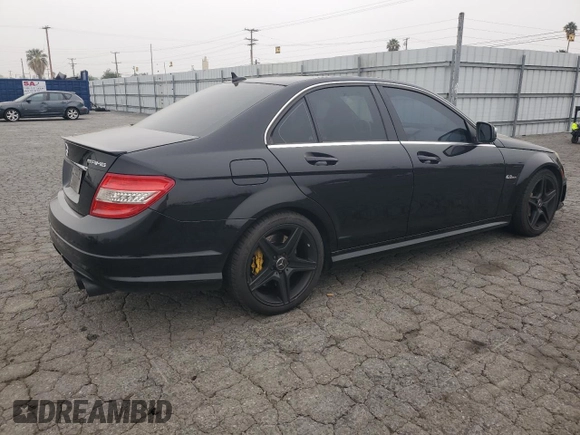 2009 Mercedes-Benz C 63 AMG with VIN WDDGF77X79F272909, listed as a Copart auction lot 53105275 with 164,283 mi miles and Clean Title. Bid and sale history available at DreamBid. Image 3.