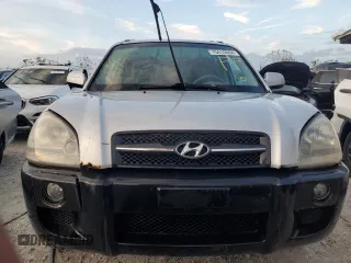 2008 Hyundai Tucson SE with VIN KM8JN72D58U878425, listed as a Copart auction lot 75510894 with 0 mi miles and Non Repairable. Bid and sale history available at carsss.com. Image 5.