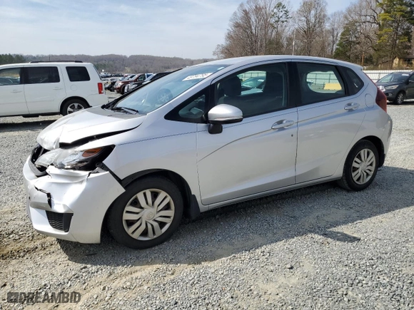 2015 Honda Fit LX with VIN 3HGGK5H5XFM718930, listed as a Copart auction lot 49794795 with 122,810 mi miles and Salvage Title. Bid and sale history available at carsss.com. Image 1.