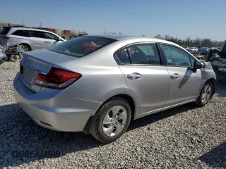 2014 Honda Civic LX z VIN 19XFB2F57EE063758, wystawiony jako Copart lot #53477495 z przebiegiem 92 030 mil mil oraz Szkoda całkowita • Salvage title. Historia ofert i sprzedaży dostępna na DreamBid. Obrazek 3.
