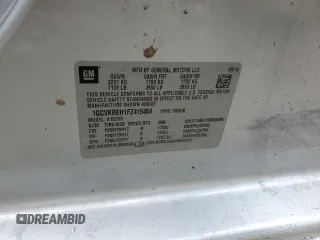 2015 Chevrolet Silverado 1500 LT with VIN 1GCVKREH1FZ415464, listed as a Copart auction lot 56713815 with 86,675 mi miles and Non Repairable. Bid and sale history available at DreamBid. Image 12.