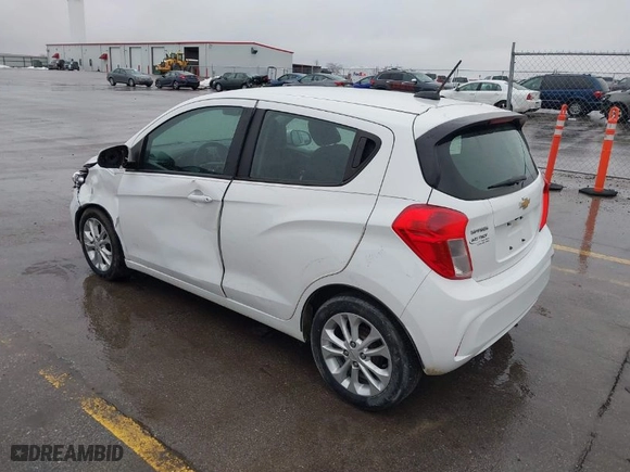 2021 Chevrolet Spark 1LT with VIN KL8CD6SA4MC731117, listed as a IAAI auction lot 41729563 with 61,533 mi miles. Bid and sale history available at carsss.com. Image 3.