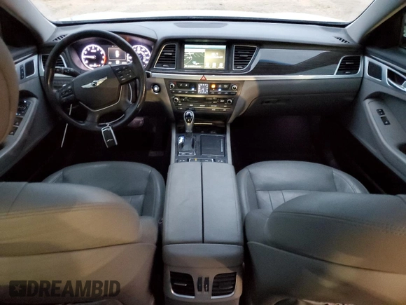 2017 Genesis G80 3.8L z VIN KMHGN4JE0HU171834, wystawiony jako Copart lot #47764005 z przebiegiem 86 389 mil mil oraz Szkoda całkowita • Salvage title. Historia ofert i sprzedaży dostępna na DreamBid. Obrazek 8.