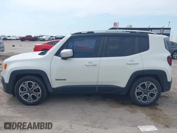 2017 Jeep Renegade Limited with VIN ZACCJADB6HPE93491, listed as a IAAI auction lot 42155903 with 149,115 mi miles and . Bid and sale history available at DreamBid. Image 14.