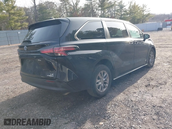 2021 Toyota Sienna LE с VIN 5TDKRKEC9MS043364, выставлен на аукционе IAAI как лот 41515918 с пробегом 98 028 миль миль и . История ставок и продаж доступна на DreamBid. Изображение 4.