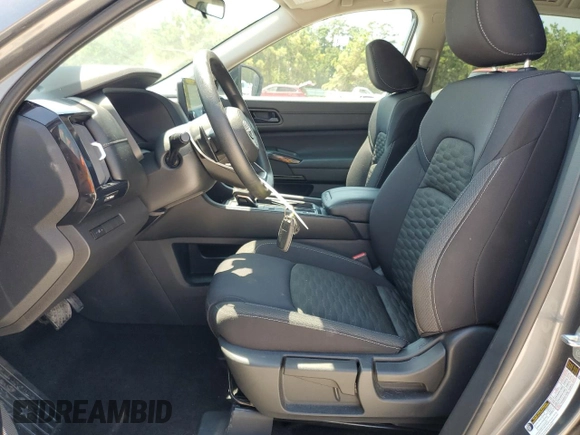 2024 Nissan Pathfinder S with VIN 5N1DR3AA9RC225749, listed as a Copart auction lot 68127344 with 12,636 mi miles and Clean title. Bid and sale history available at DreamBid. Image 7.